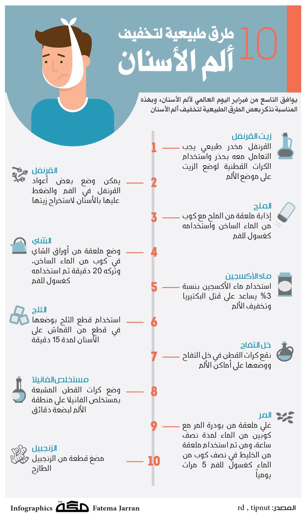 تسكين الم الاسنان - كيفية تخفيف الم الاسنان 6470 2