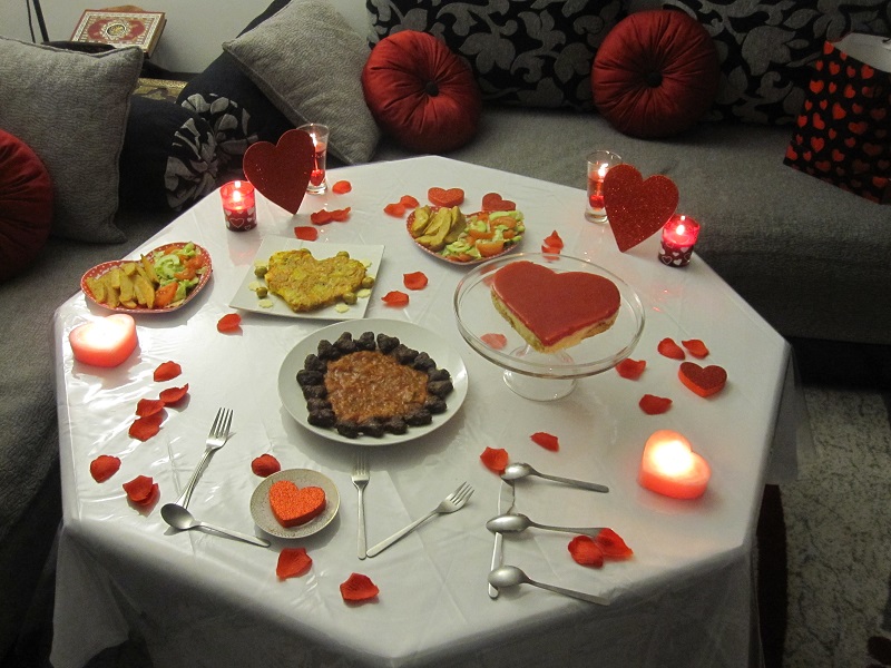 افكار لعشاء رومانسي اروع ديكور مائدة العشاء الرومانسي كيوت