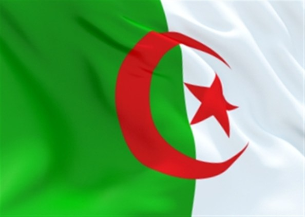 الجزائر علم علم الجزائر